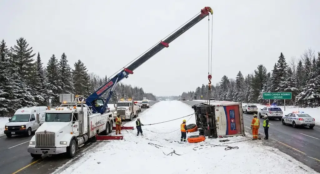 Hamilton heavy equipment towing service